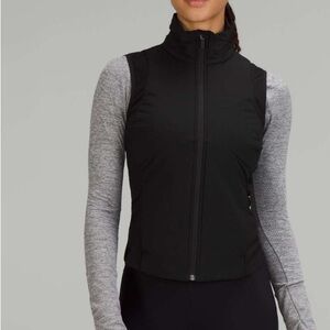 Lululemon Push Your Pace Vest Size 8 Black